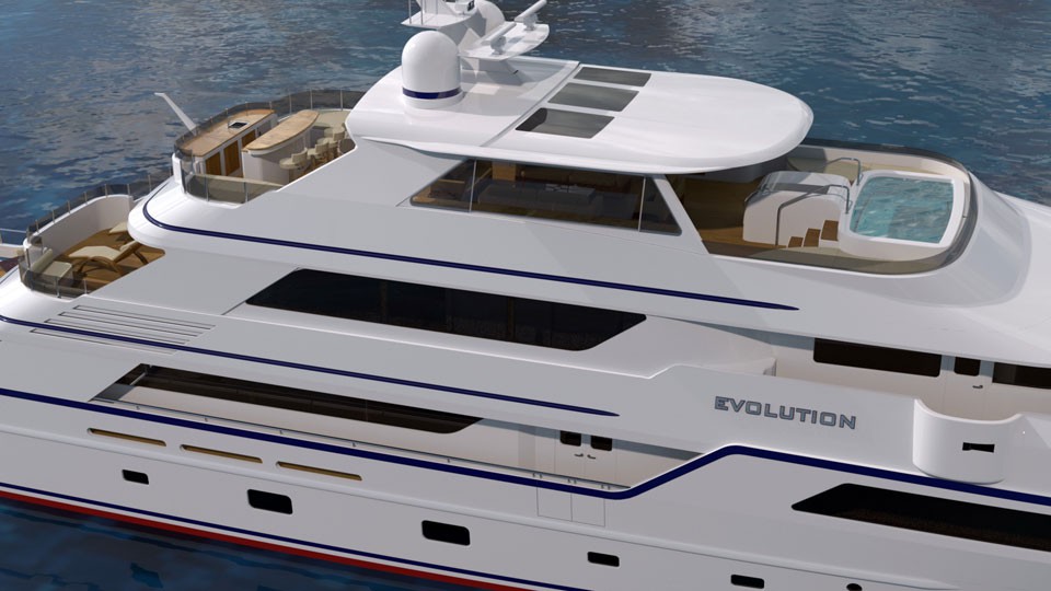 50 Meter Concept of a Luxury Explorer Yacht